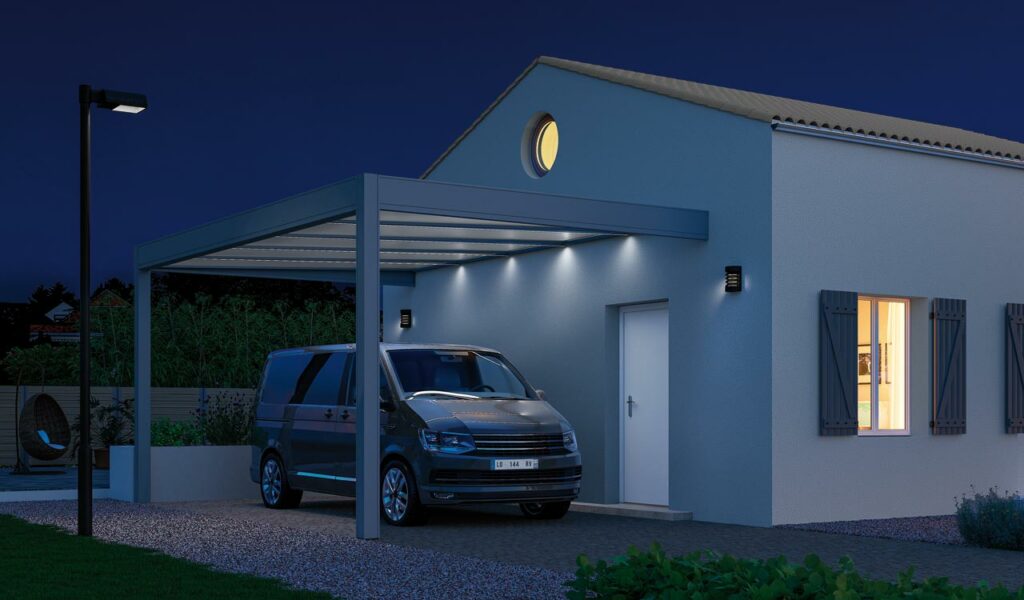 Eclairage LED de votre carport aluminium Rénoval