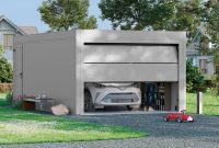 Carport box garage en aluminium Rénoval