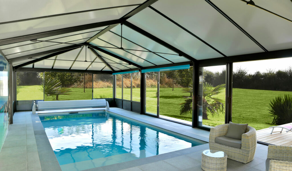 Véranda pour piscine Rénoval