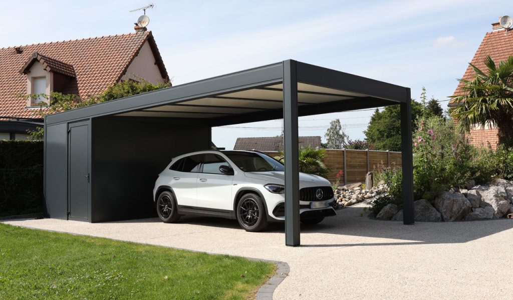 Carport box pour voiture Rénoval
