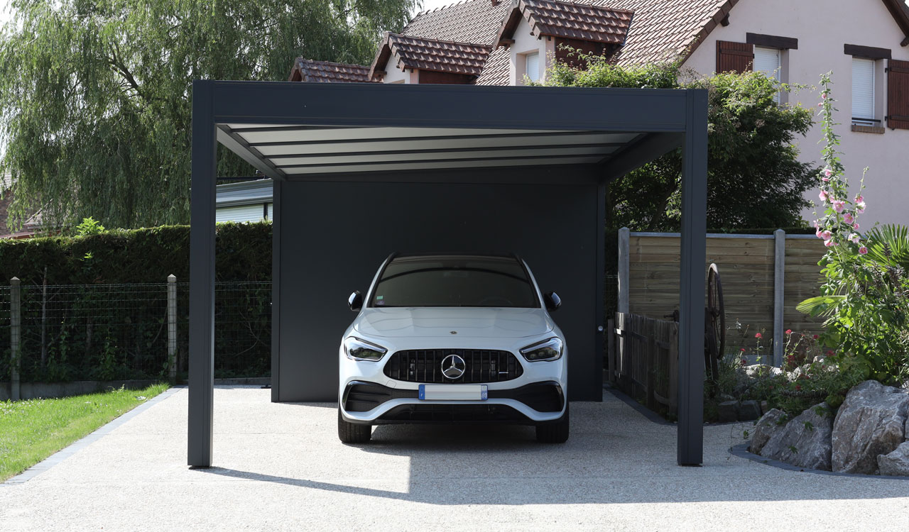 Carport box pour voiture Rénoval