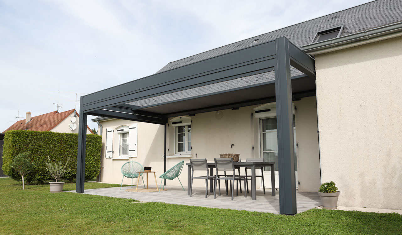Pergola adossée Rénoval