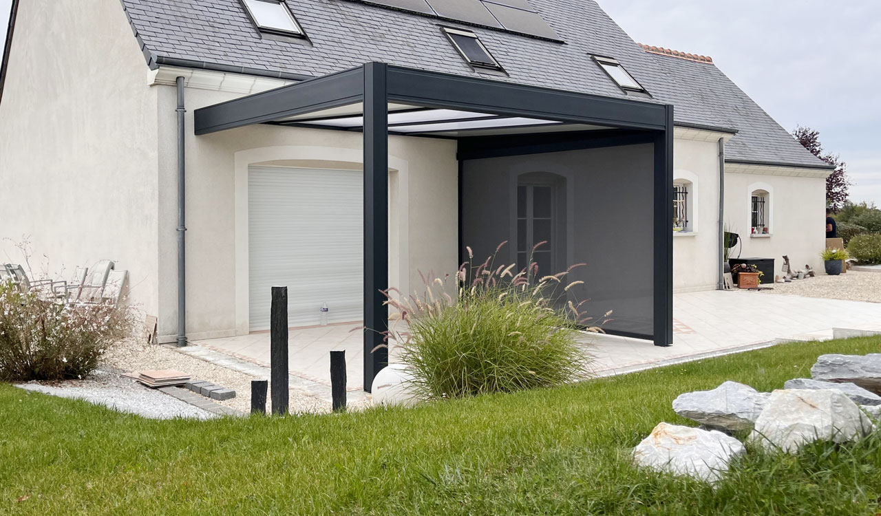 Pergola toiture fixe Rénoval Véranda